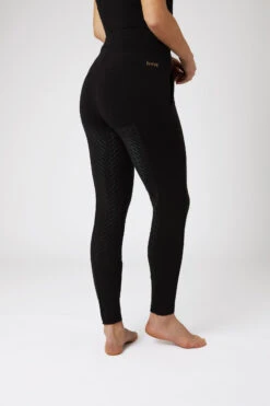 Horze Remy Damen Reitleggings Aus Biobaumwolle 30 Horze Remy Damen Reitleggings Aus Biobaumwolle -Reitmode Meiste 36686 BL 2