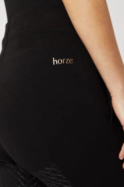 Horze Remy Damen Reitleggings Aus Biobaumwolle 33 Horze Remy Damen Reitleggings Aus Biobaumwolle -Reitmode Meiste 36686 BL 5
