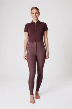 Horze Andrea Kniebesatzreithose Mit Hohem Bund Für Damen -Reitmode Meiste 36690 RMBU 3