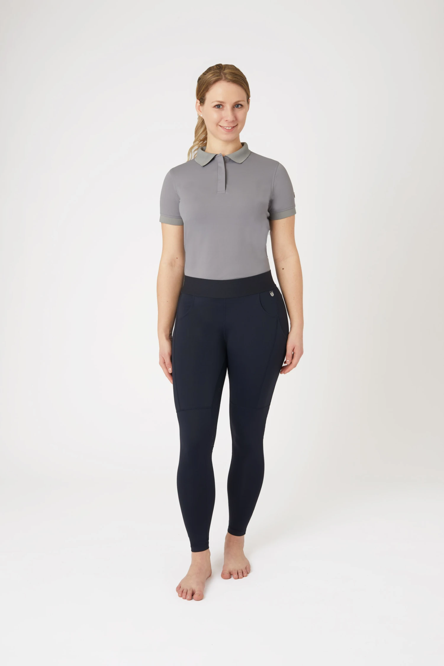 Horze Nadia Damen Vollbesatzreithose Mit 4 Taschen 5 Horze Nadia Damen Vollbesatzreithose Mit 4 Taschen – Bild 3