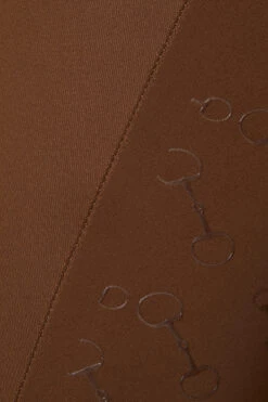 Horze Sagira Damen Reitleggings Mit Silikonvollbesatz Und Goldenem Detail -Reitmode Meiste 36701 BDBR 7