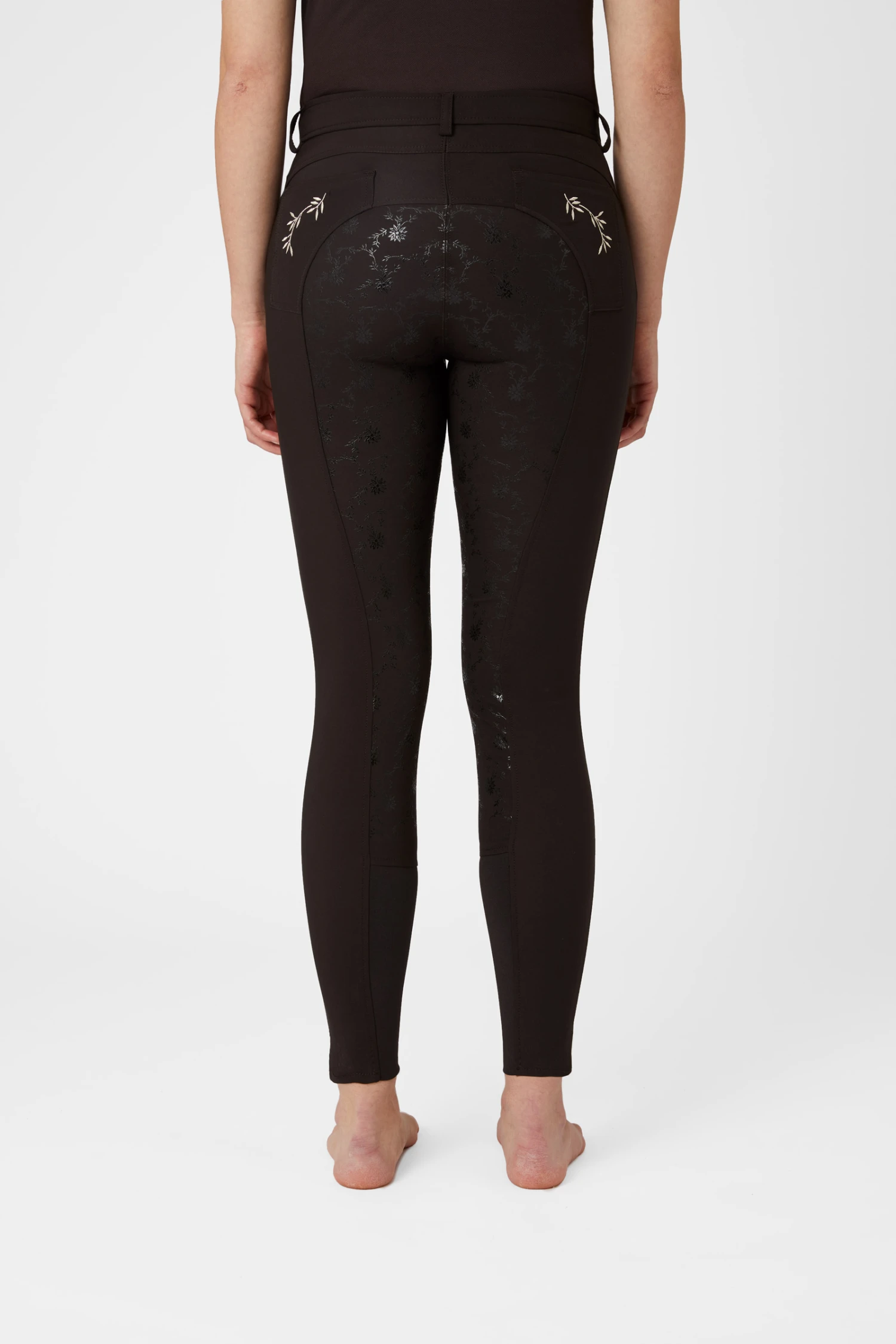 Horze Kaitlin Damen Vollbesatzreithose Mit Blumendetail 6 Horze Kaitlin Damen Vollbesatzreithose Mit Blumendetail – Bild 4