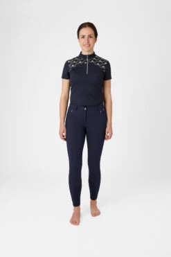 Horze Kaitlin Damen Kniebesatzreithose Mit Blumendetail 38 Horze Kaitlin Damen Kniebesatzreithose Mit Blumendetail -Reitmode Meiste 36706 pdb 03