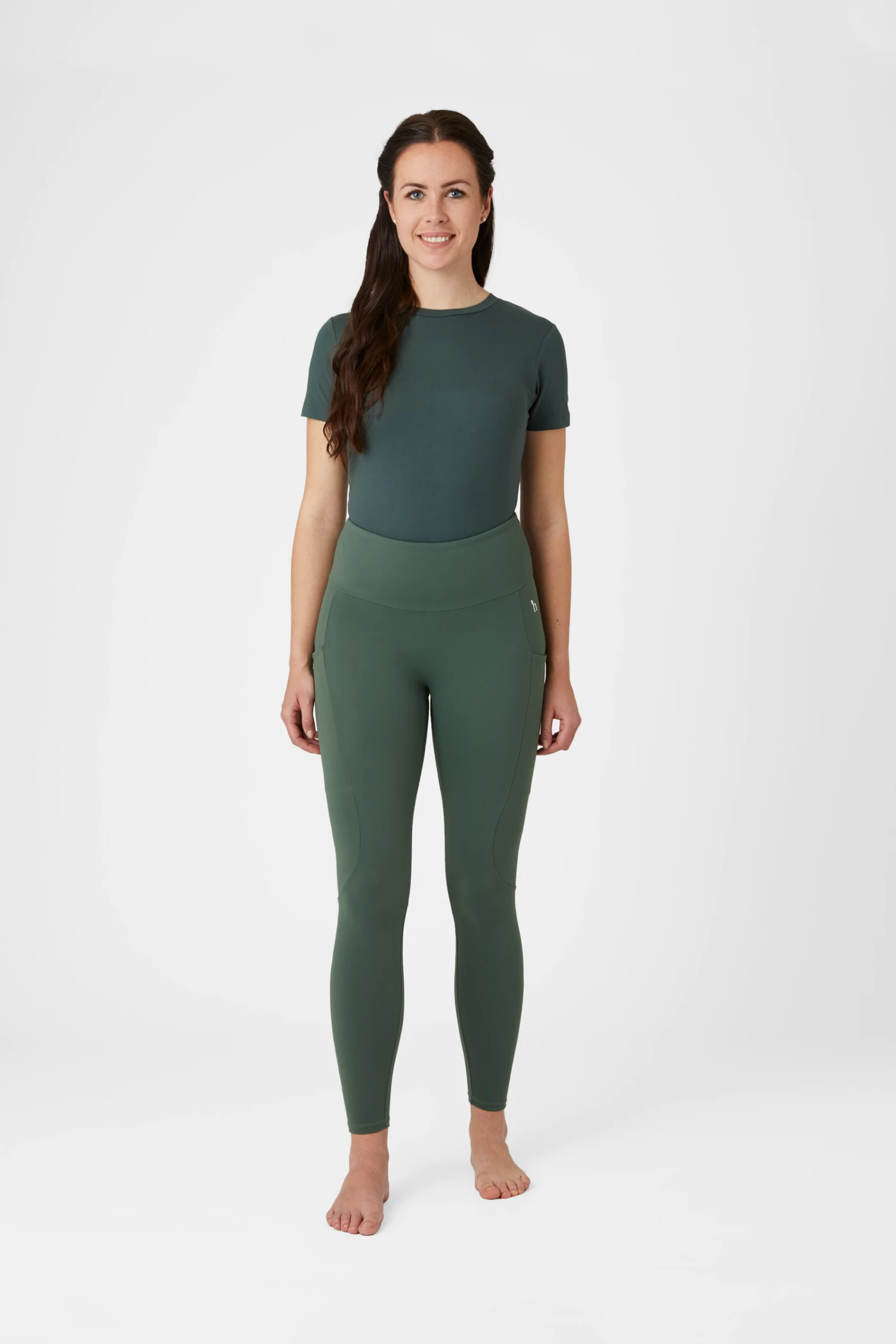 Horze Ginny Damen Reitleggings Mit Silikonvollbesatz Und Handytasche 5 Horze Ginny Damen Reitleggings Mit Silikonvollbesatz Und Handytasche – Bild 3