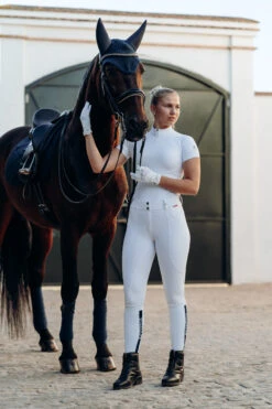 B Vertigo Davina Mittelhohe Kniebesatzreithose Mit Handytaschen Für Damen 36 B Vertigo Davina Mittelhohe Kniebesatzreithose Mit Handytaschen Für Damen -Reitmode Meiste 36723 WH 7