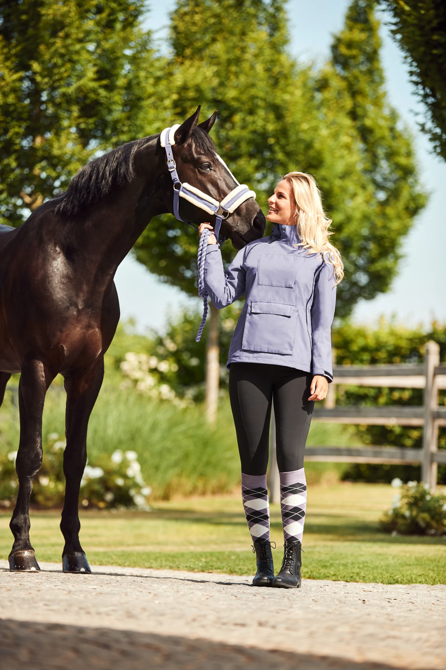 Horze Everly Vollbesatzreitleggings Für Damen 9 Horze Everly Vollbesatzreitleggings Für Damen – Bild 7