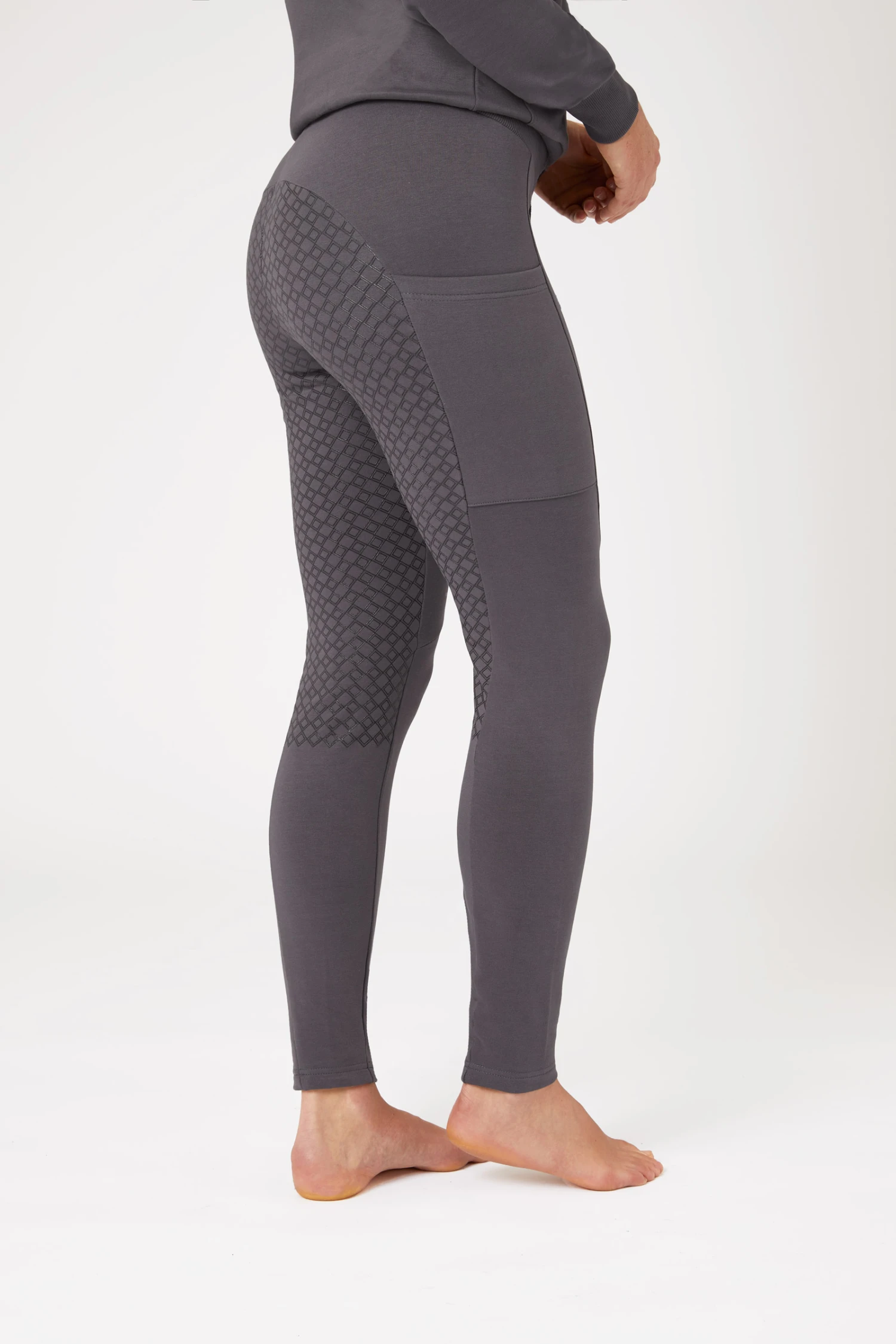 Horze Jade Damen Cotton Stretch Vollbesatzreitleggings 4 Horze Jade Damen Cotton Stretch Vollbesatzreitleggings – Bild 2