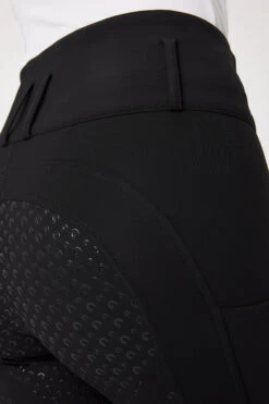 Horze Louisa Damen Thermo Vollbesatzreithose Mit Hohem Bund -Reitmode Meiste 36735 bl 06