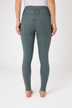 Horze Louisa Damen Thermo Vollbesatzreithose Mit Hohem Bund -Reitmode Meiste 36735 udgr 04