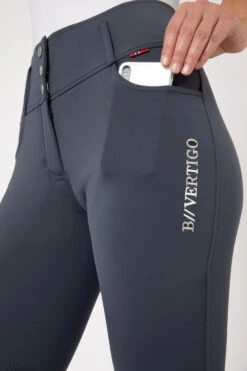 B Vertigo Meghan Damen Kniebesatzreithose Mit Hohem Bund -Reitmode Meiste 36740 VDB 5