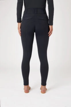 Horze Ingrid Damen Winter Reithose Mit Hohem Bund Und Kniebesatz -Reitmode Meiste 36743 vdb 04