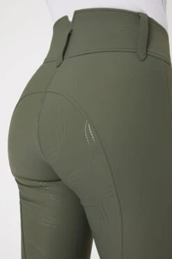 Horze Indira Damen Vollbesatzreithose Mit Hohem Bund -Reitmode Meiste 36758 BKGR 6