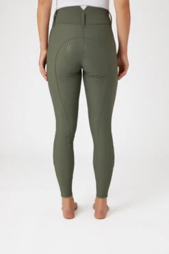 Horze Indira Damen Vollbesatzreithose Mit Hohem Bund -Reitmode Meiste 36758 bkgr 04