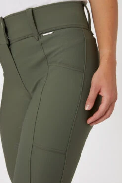 Horze Indira Damen Vollbesatzreithose Mit Hohem Bund -Reitmode Meiste 36758 bkgr 05