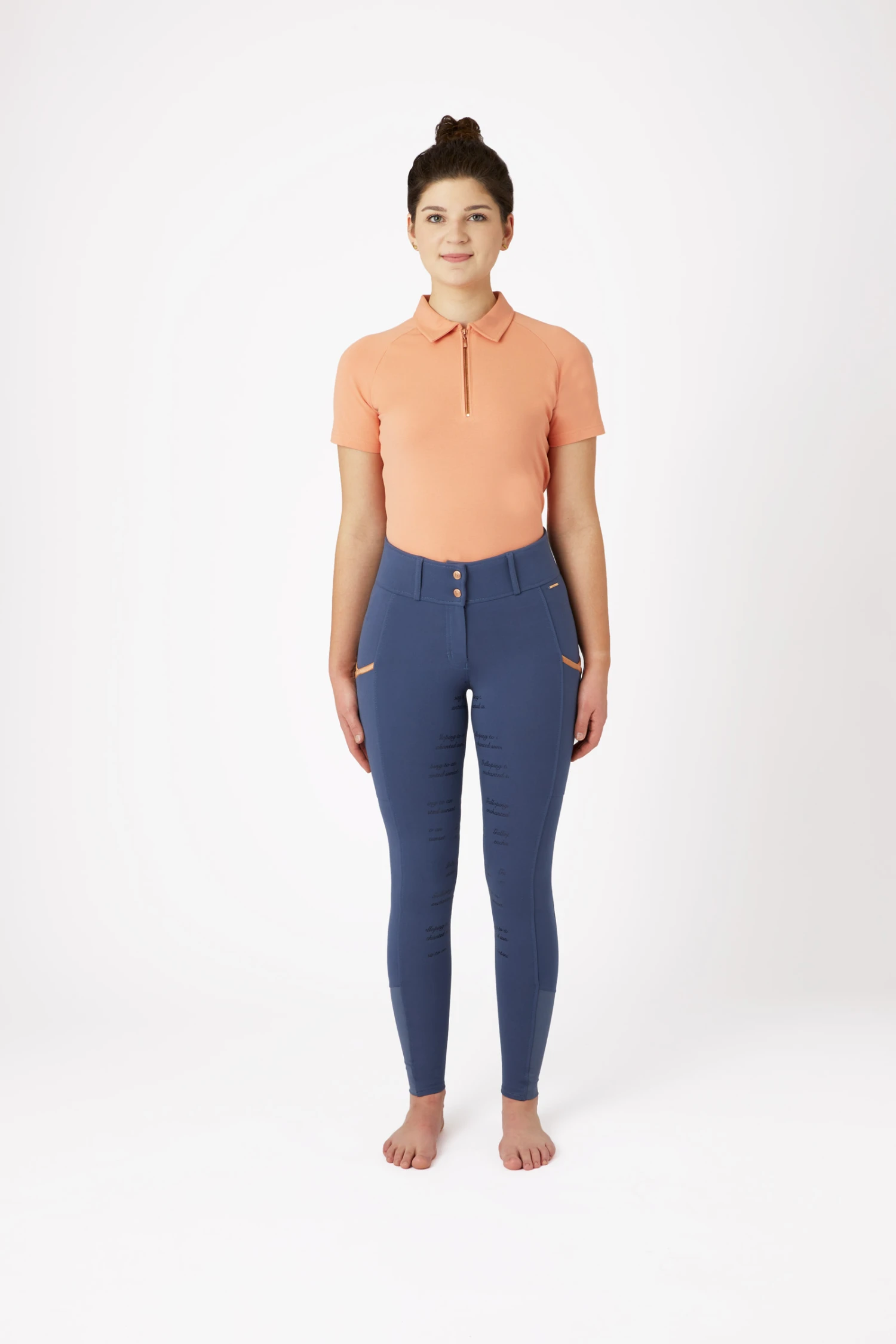 Horze Nella Damen Reithose Mit Vollgrip Und Handytaschen 5 Horze Nella Damen Reithose Mit Vollgrip Und Handytaschen – Bild 3