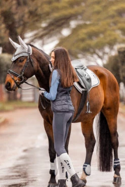 Horze Ebba Damen Reithose Mit Vollgrip Und Mesh -Reitmode Meiste 36765 590 08