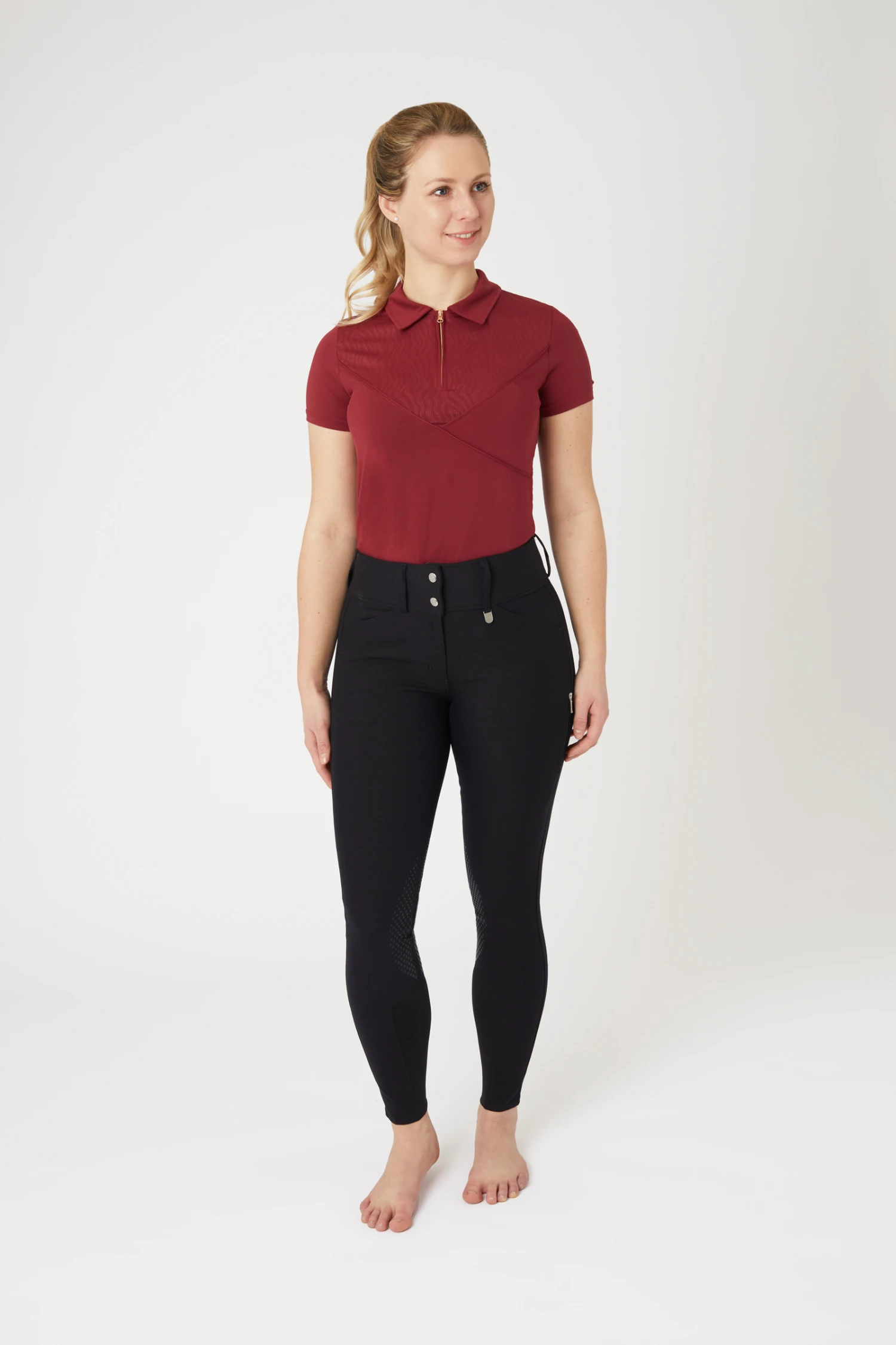 Horze Grand Prix II Damen Reithose Mit Kniebesatz 5 Horze Grand Prix II Damen Reithose Mit Kniebesatz – Bild 3