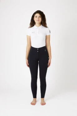 Horze Mira Damen Reithose Mit Vollbesatz Und Hohem Bund -Reitmode Meiste 36815 590 03