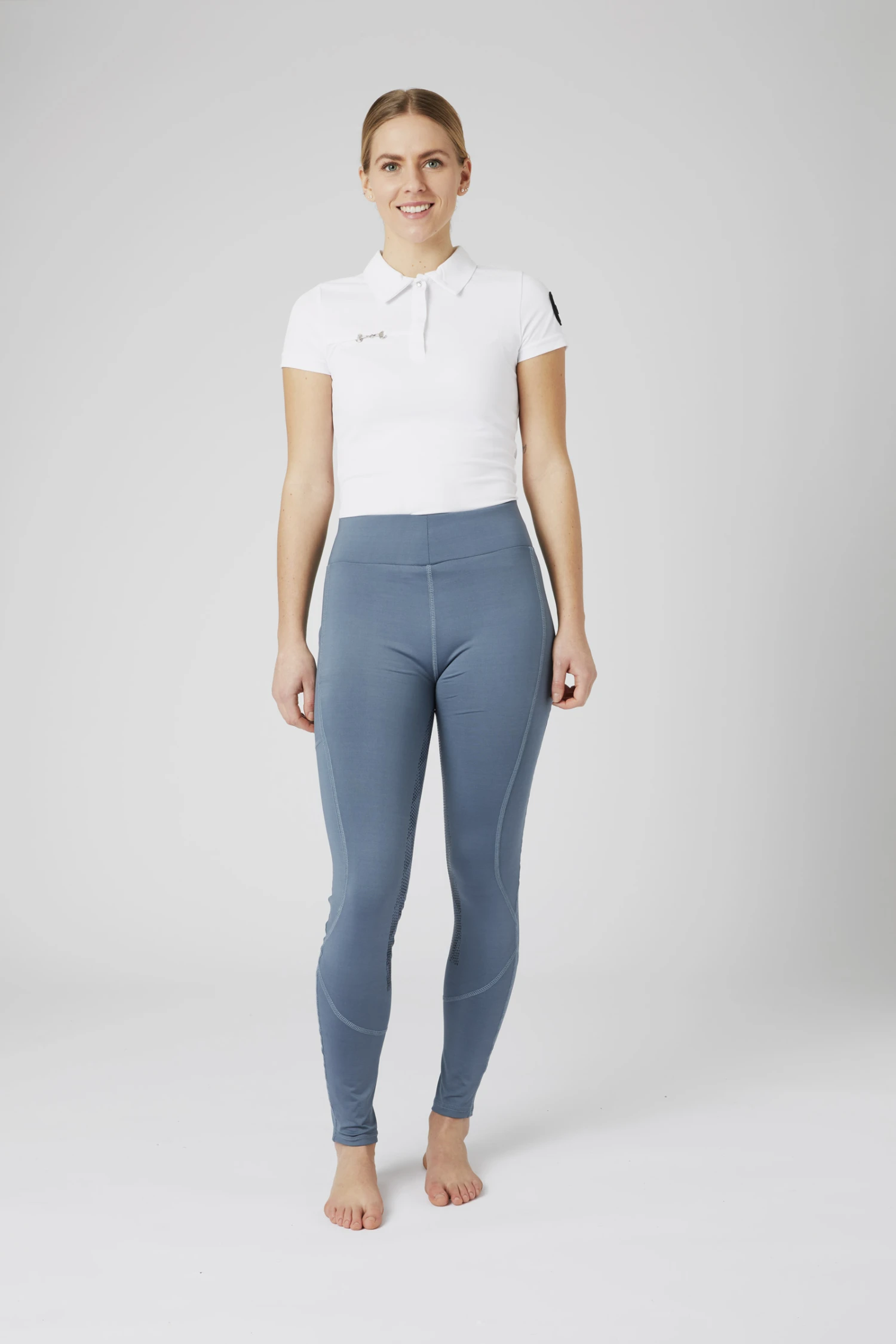 Horze Damen Vollbesatzreitleggings Mit Hohem Bund 4 Horze Damen Vollbesatzreitleggings Mit Hohem Bund – Bild 2