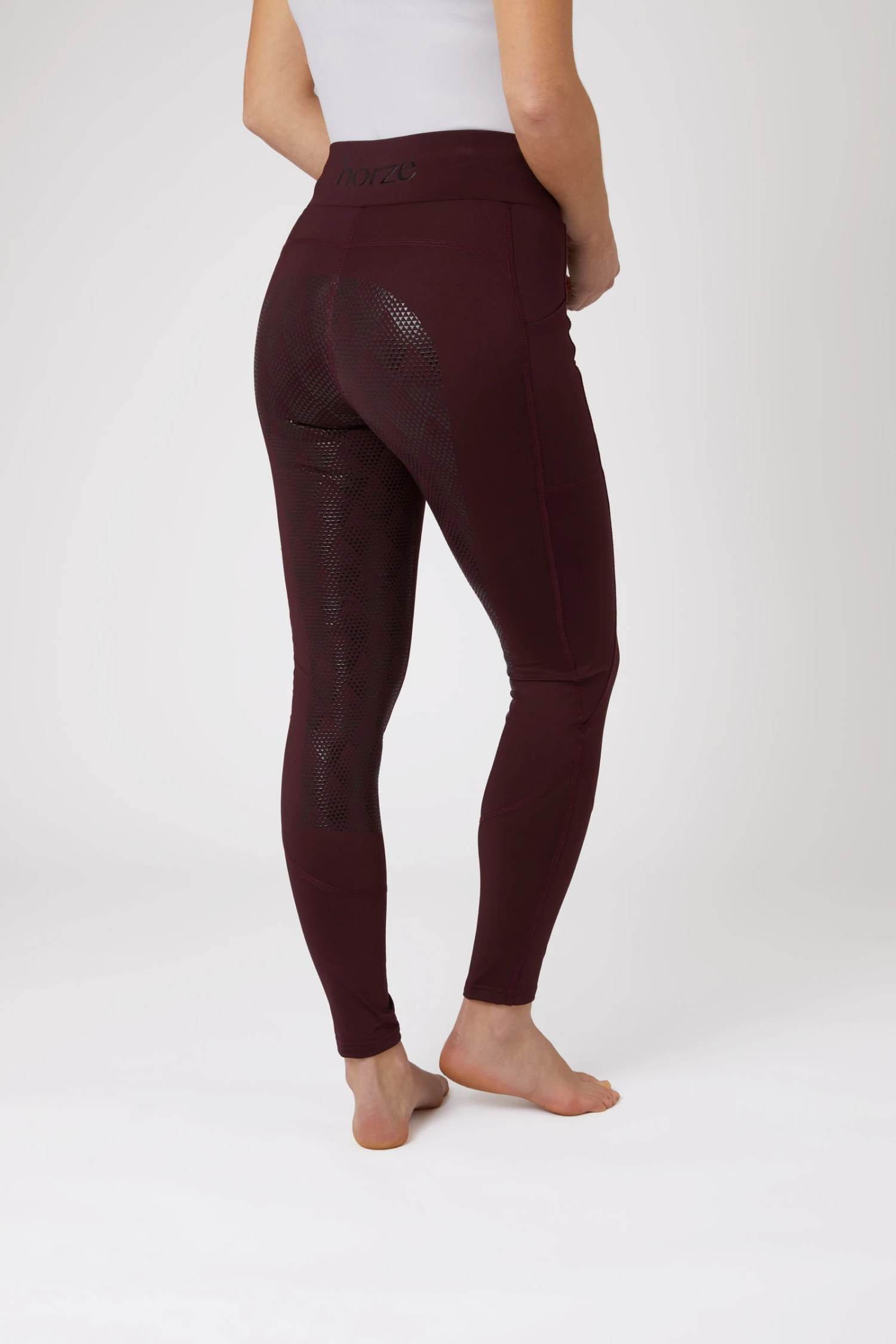 Horze Damen Vollbesatzreitleggings Mit Hohem Bund 9 Horze Damen Vollbesatzreitleggings Mit Hohem Bund – Bild 7