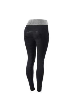 Horze Damen Reitleggings Mit Silikonvollbesatz Und Glitzerbund 21 Horze Damen Reitleggings Mit Silikonvollbesatz Und Glitzerbund -Reitmode Meiste 36906 DB 1