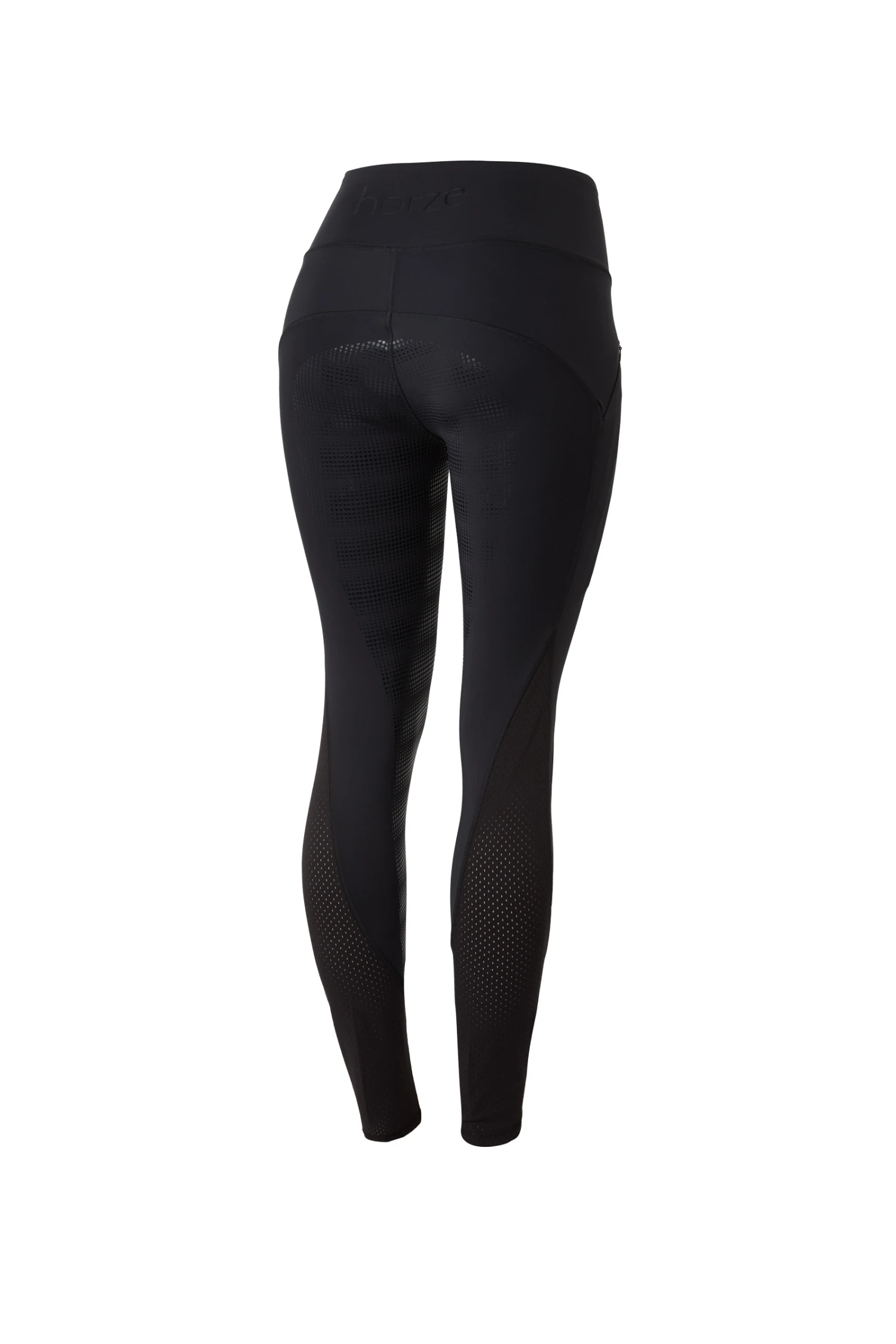 Horze Damen Reitleggings Mit Silikonvollbesatz Und Mesh Einsätzen 3 Horze Damen Reitleggings Mit Silikonvollbesatz Und Mesh Einsätzen