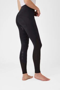 Horze Damen Reitleggings Mit Silikonvollbesatz Und Mesh Einsätzen 12 Horze Damen Reitleggings Mit Silikonvollbesatz Und Mesh Einsätzen -Reitmode Meiste 36907 BL 2