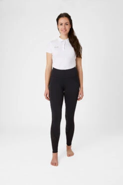 Horze Damen Reitleggings Mit Silikonvollbesatz Und Mesh Einsätzen 13 Horze Damen Reitleggings Mit Silikonvollbesatz Und Mesh Einsätzen -Reitmode Meiste 36907 BL 3
