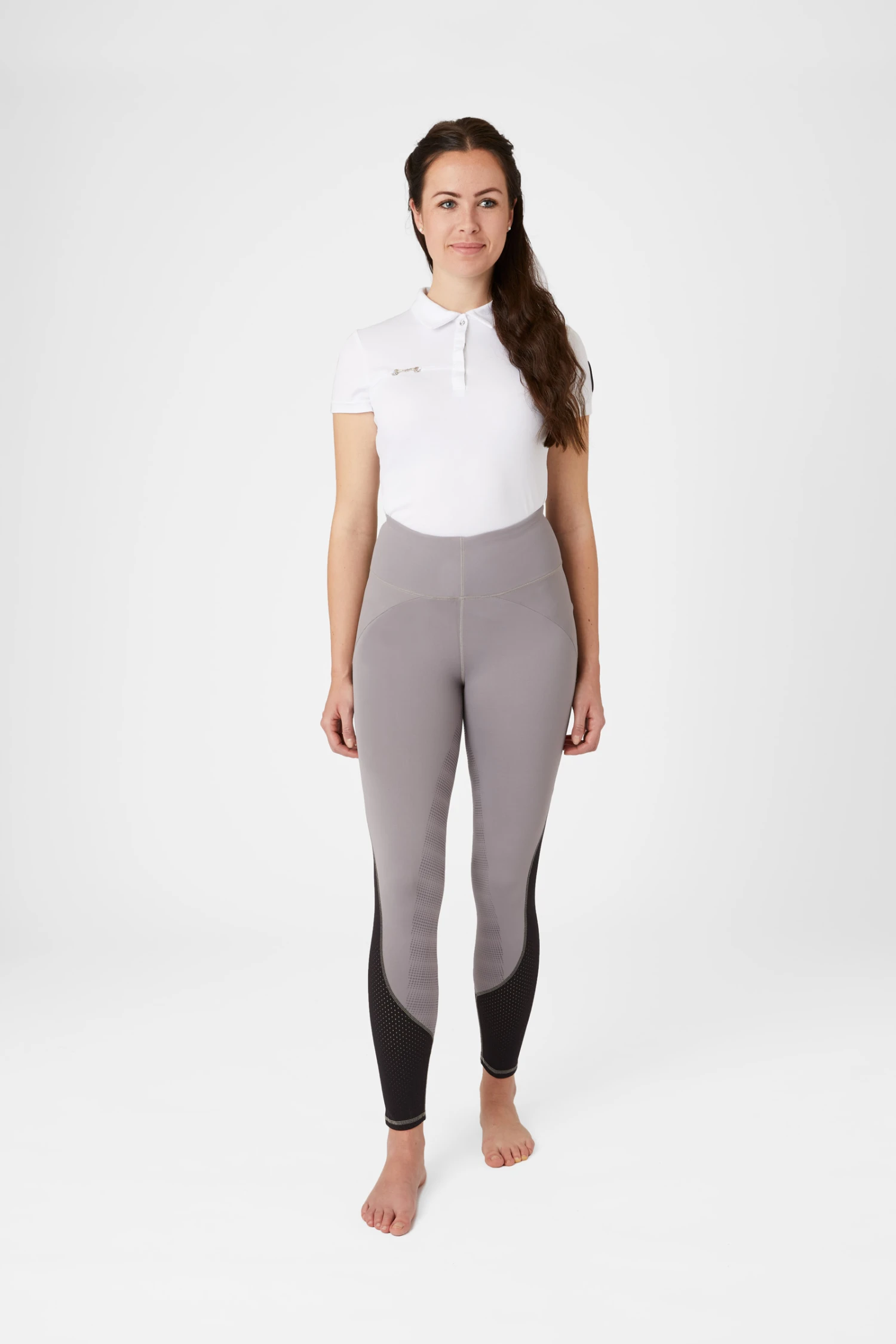 Horze Damen Reitleggings Mit Silikonvollbesatz Und Mesh Einsätzen 10 Horze Damen Reitleggings Mit Silikonvollbesatz Und Mesh Einsätzen – Bild 8