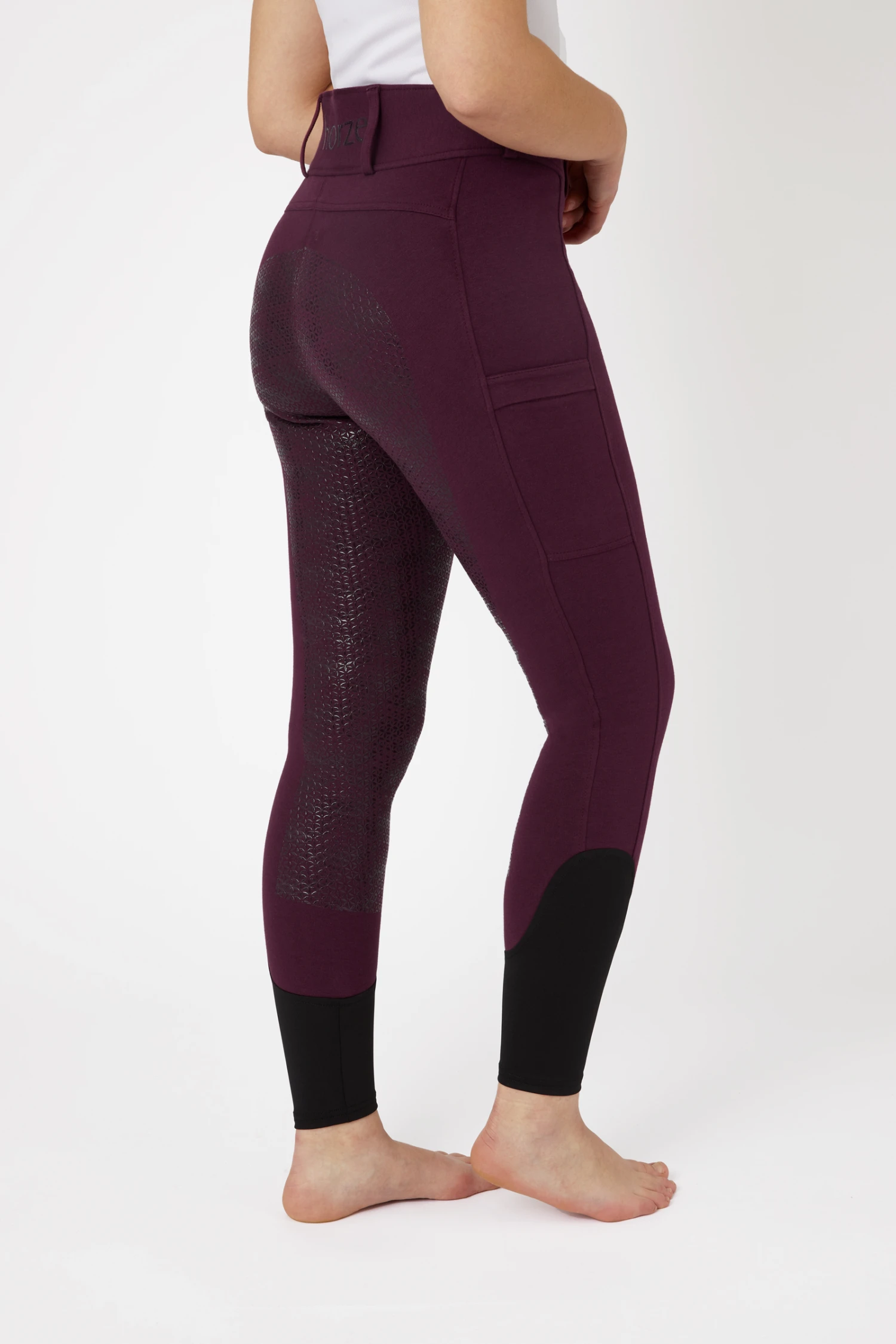 Horze Damen Reithose Mit Silikonvollbesatz Und Tasche 4 Horze Damen Reithose Mit Silikonvollbesatz Und Tasche – Bild 2