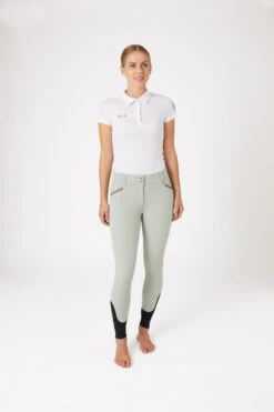 Horze Reithose Mit Silikonvollbesatz Und Kristall-Taschen -Reitmode Meiste 36952 AGGR 3