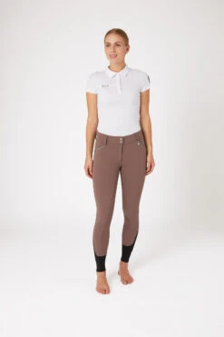 Horze Reithose Mit Silikonvollbesatz Und Kristall-Taschen -Reitmode Meiste 36952 PU 3
