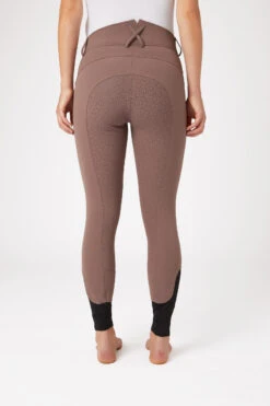 Horze Reithose Mit Silikonvollbesatz Und Kristall-Taschen -Reitmode Meiste 36952 PU 4