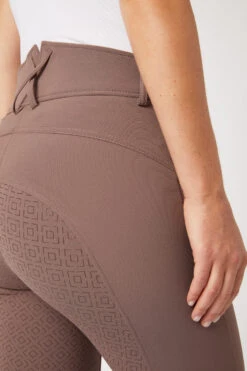 Horze Reithose Mit Silikonvollbesatz Und Kristall-Taschen -Reitmode Meiste 36952 PU 6