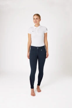 Horze Damen Jeansreithose Mit Silikonvollbesatz Und Hohem Bund 16 Horze Damen Jeansreithose Mit Silikonvollbesatz Und Hohem Bund -Reitmode Meiste 36953 DNB 3