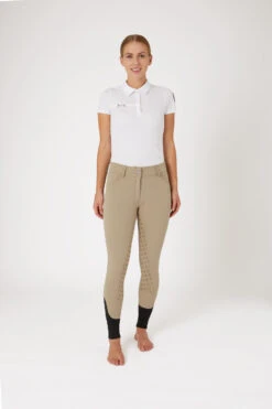 Horze Silikonvollbesatzreithose Mit Bestickung Und Kristallen -Reitmode Meiste 36954 sgr 03