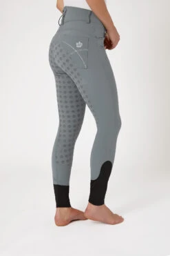 Horze Silikonvollbesatzreithose Mit Bestickung Und Kristallen -Reitmode Meiste 36954 smb 02