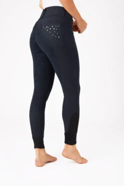 Horze Damenreithose Mit Ledervollbesatz Und Kristalltaschen 21 Horze Damenreithose Mit Ledervollbesatz Und Kristalltaschen -Reitmode Meiste 36959 VDB 2