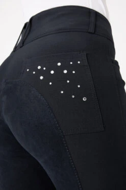 Horze Damenreithose Mit Ledervollbesatz Und Kristalltaschen 24 Horze Damenreithose Mit Ledervollbesatz Und Kristalltaschen -Reitmode Meiste 36959 VDB 5