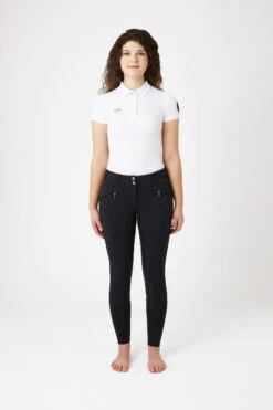 Horze Reithose Mit Vollbesatz Und Hohem Bund 24 Horze Reithose Mit Vollbesatz Und Hohem Bund -Reitmode Meiste 36961 bl 03