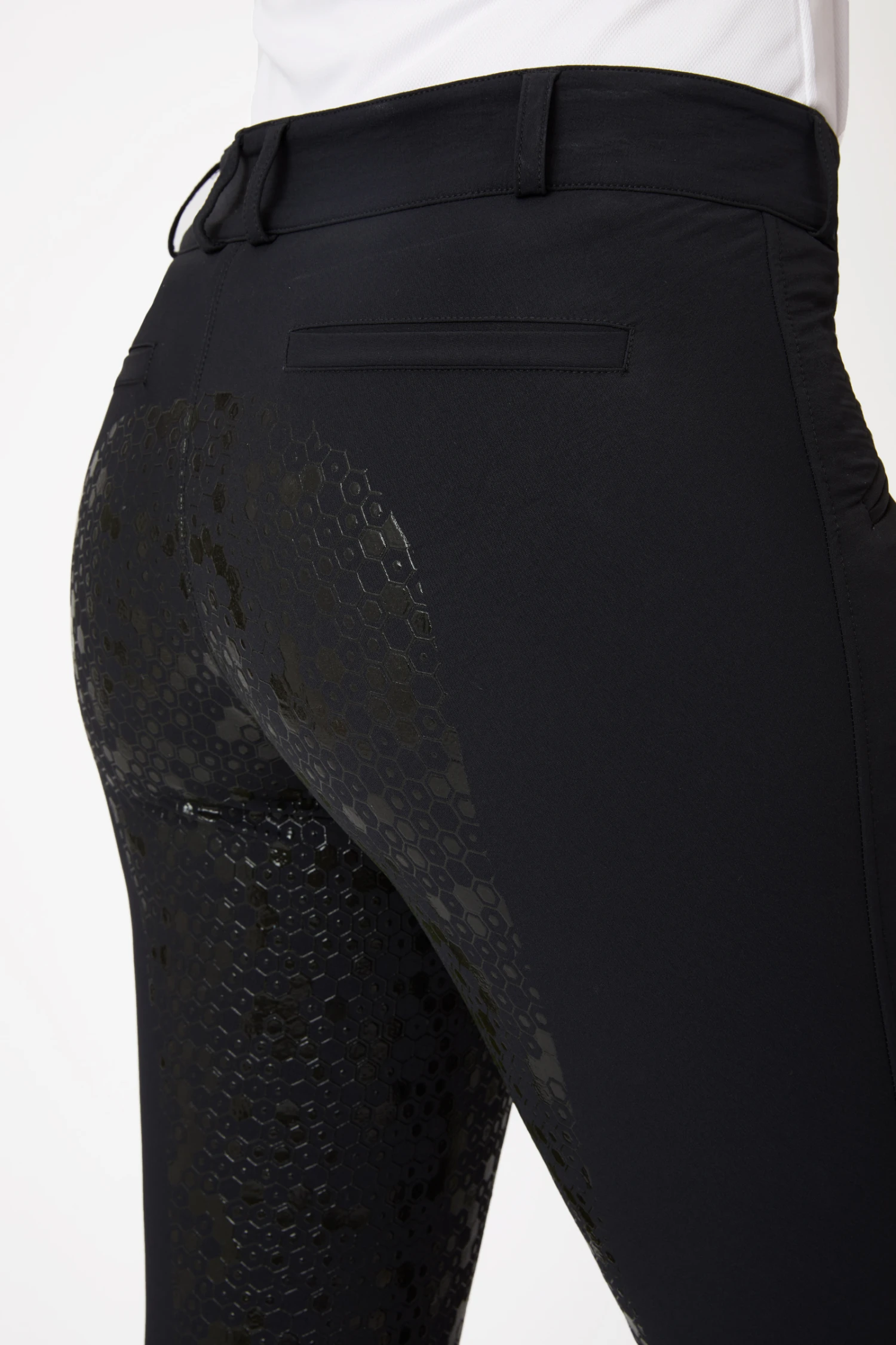 Horze Reithose Mit Vollbesatz Und Hohem Bund 8 Horze Reithose Mit Vollbesatz Und Hohem Bund – Bild 6