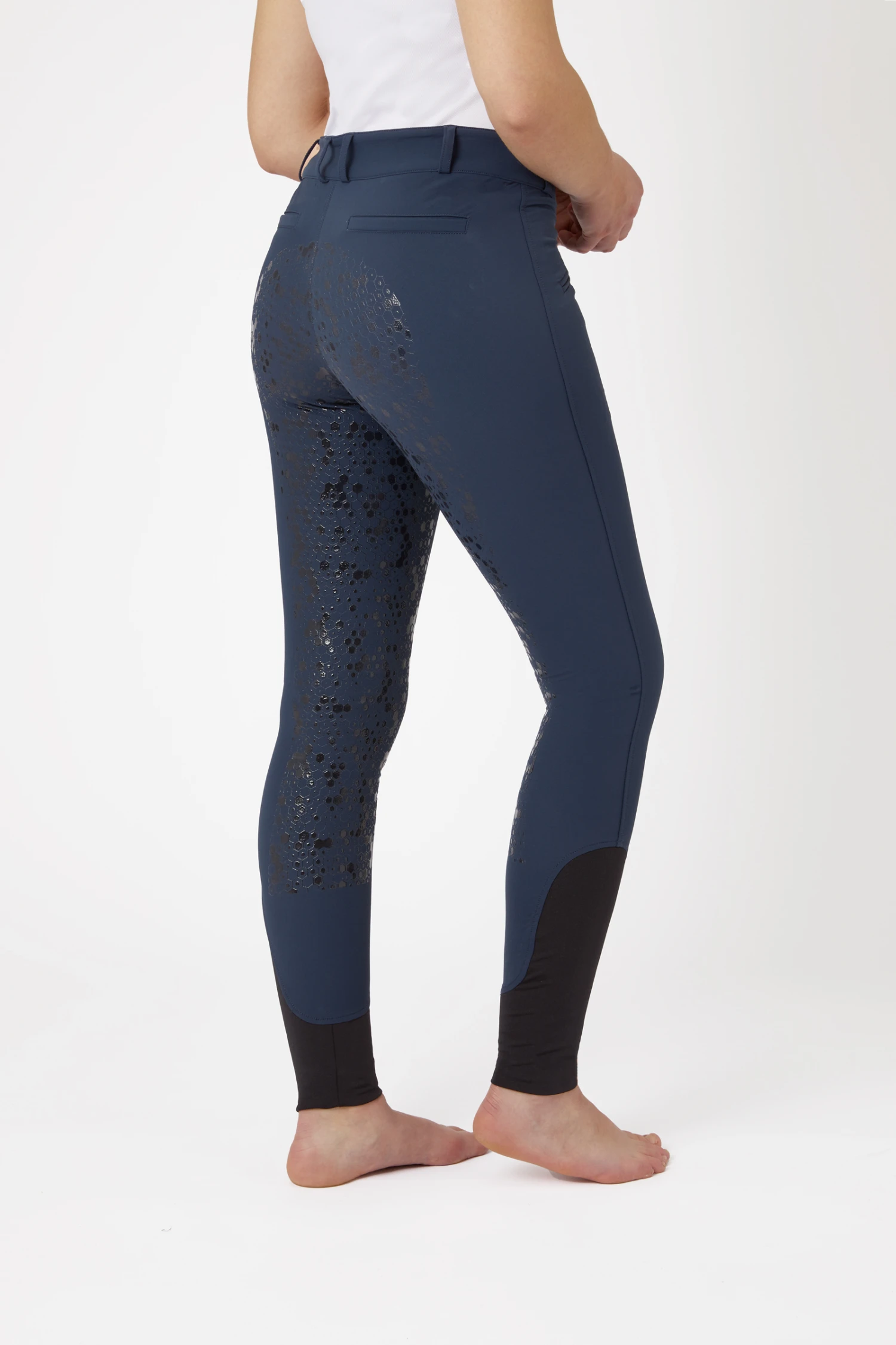 Horze Reithose Mit Vollbesatz Und Hohem Bund 11 Horze Reithose Mit Vollbesatz Und Hohem Bund – Bild 9