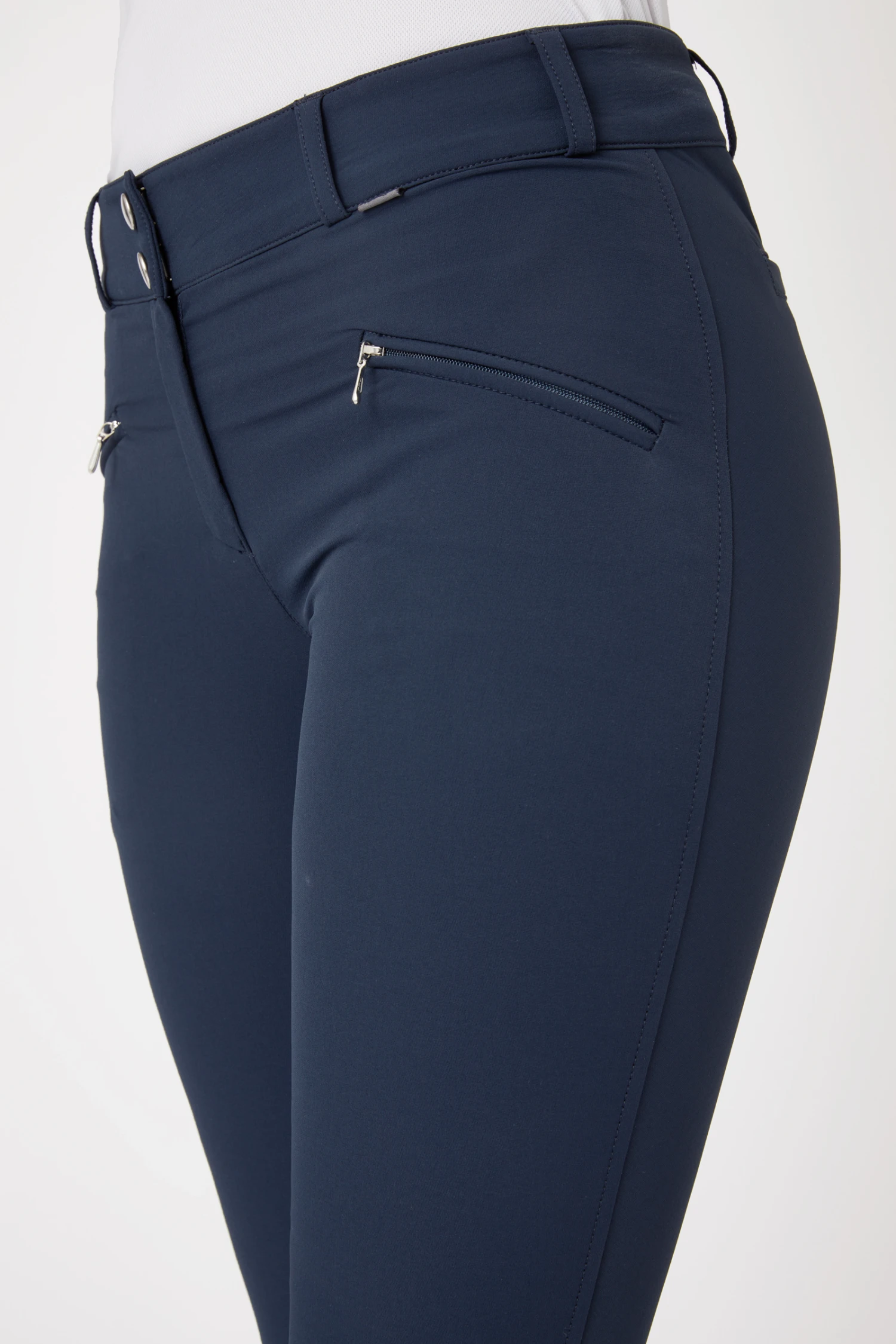 Horze Reithose Mit Vollbesatz Und Hohem Bund 14 Horze Reithose Mit Vollbesatz Und Hohem Bund – Bild 12