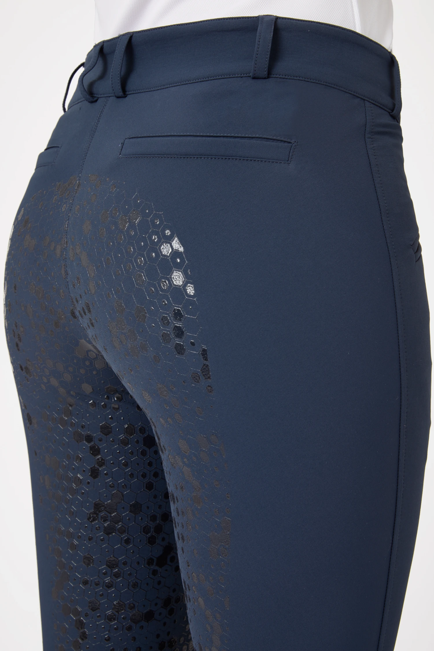 Horze Reithose Mit Vollbesatz Und Hohem Bund 15 Horze Reithose Mit Vollbesatz Und Hohem Bund – Bild 13