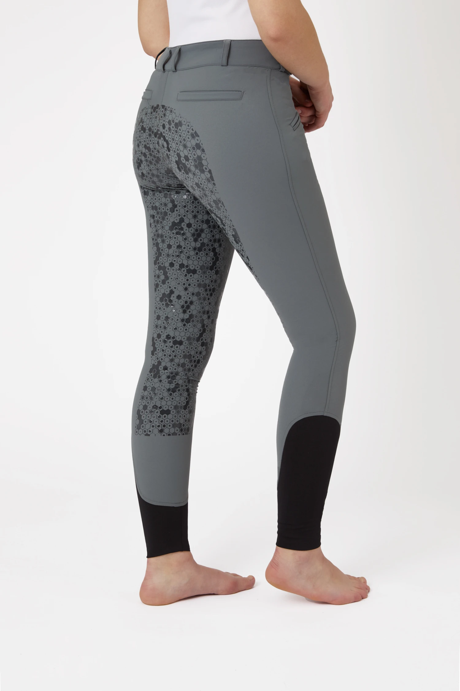 Horze Reithose Mit Vollbesatz Und Hohem Bund 18 Horze Reithose Mit Vollbesatz Und Hohem Bund – Bild 16