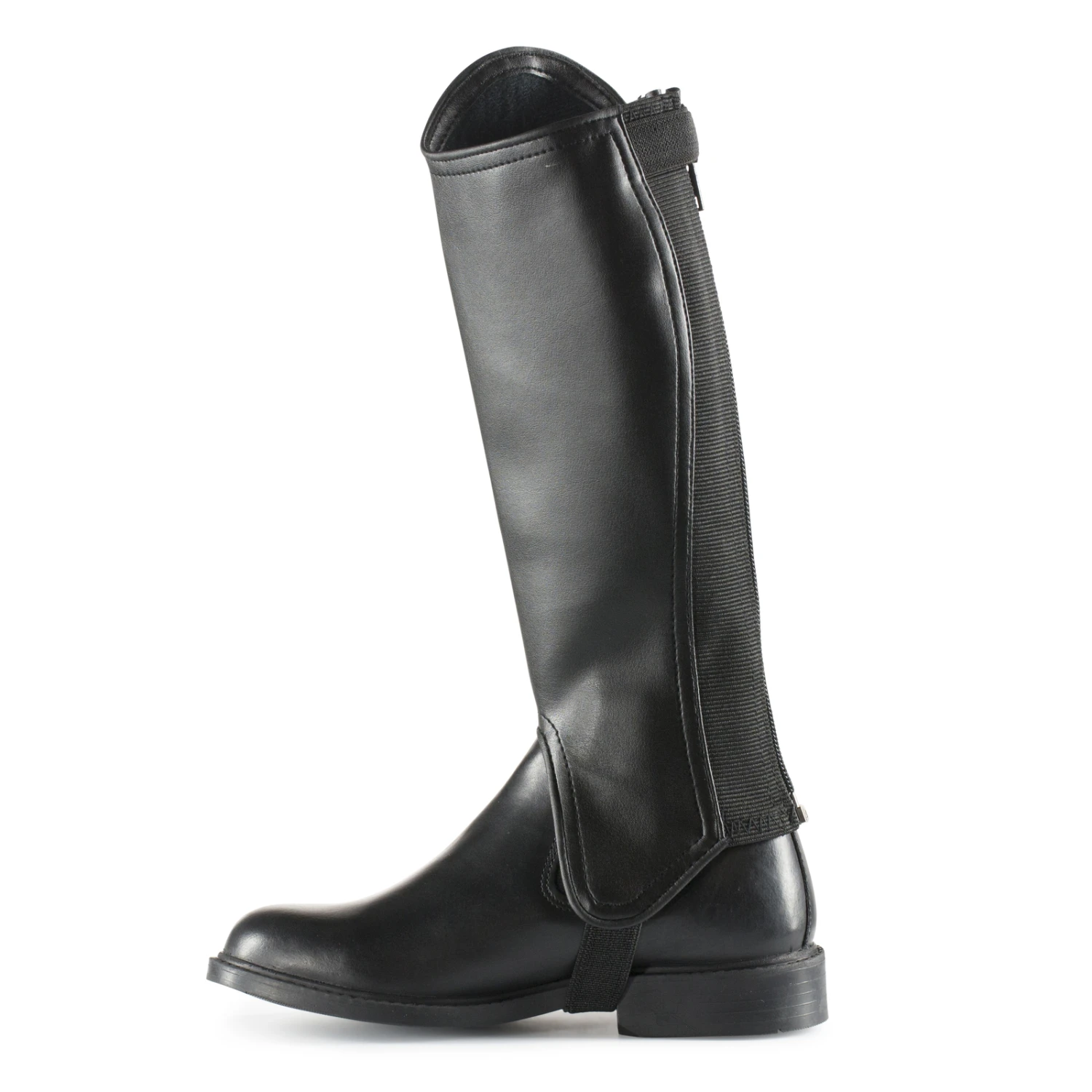 Horze PU Leder Chaps Mit Bling Schlaufe Für Kinder 4 Horze PU Leder Chaps Mit Bling Schlaufe Für Kinder – Bild 2