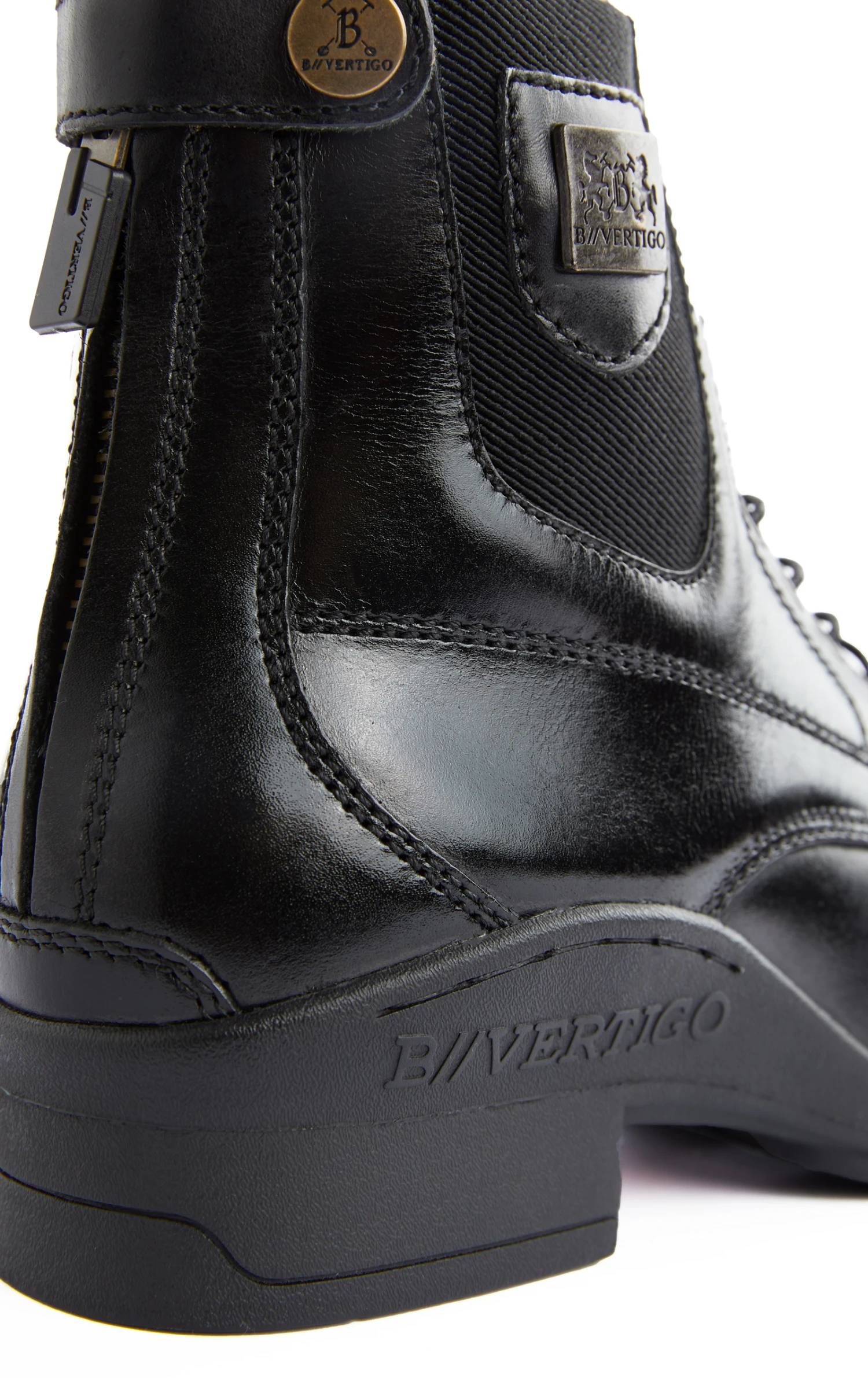 B Vertigo Jupiter Geschnürte Damen Lederreitstiefeletten 9 B Vertigo Jupiter Geschnürte Damen Lederreitstiefeletten – Bild 7