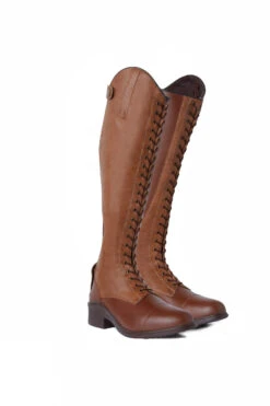 Horze Damenreitstiefel Mit Schnürung -Reitmode Meiste 39504 LBR 1