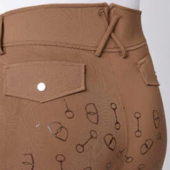 Reithose Mit Vollbesatz Mit Hohem Bund Und Silikon Gebissdruck 27 Reithose Mit Vollbesatz Mit Hohem Bund Und Silikon Gebissdruck -Reitmode Meiste CP3630 BR 6