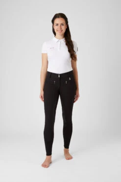 Damen Reithose Mit Silikonvollbesatz Und Hohem Bund 36 Damen Reithose Mit Silikonvollbesatz Und Hohem Bund -Reitmode Meiste CP3652 BL 3